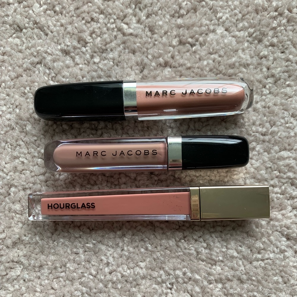 Luxury Lip Gloss Bundle Marc Jacobs & Hourglass